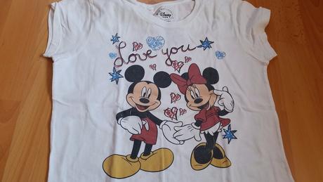 Tričko disney z usa. jemnulinká bavlna., disney,128