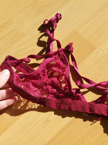 Sexy čipkovaná podprsenka., s