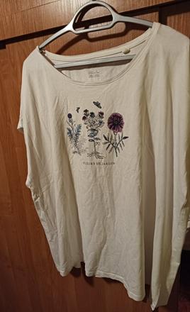 Dámske bavlnené tričko xxxl, xxxl