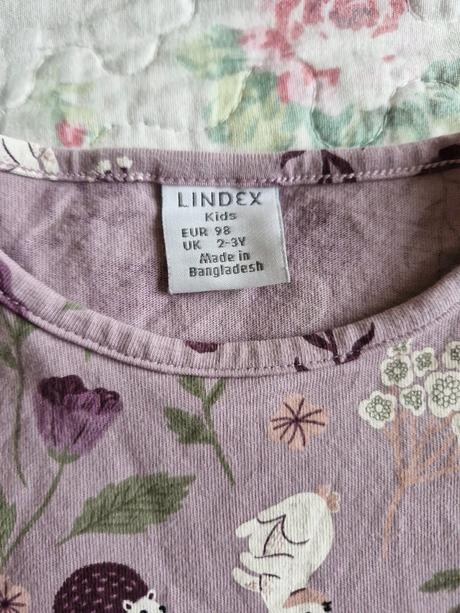 Šaty s dlhým rukávom  - lindex, lindex,98
