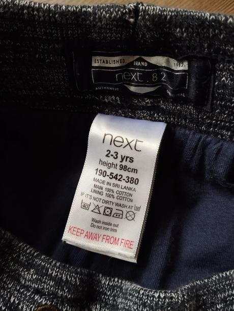 Zateplené nohavice next, next,98