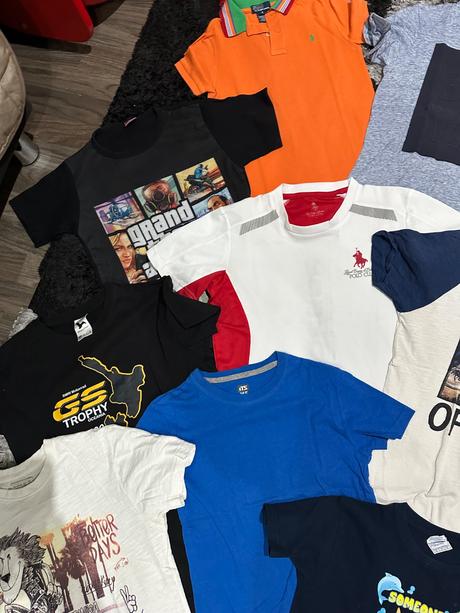 Balik tričiek 30 ks veľkosti 140, zara,140