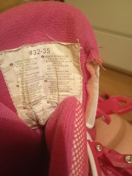 Kolieskové korčule č. 32 - 35, 32