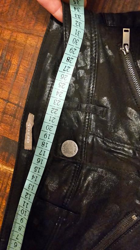 Lesklé nohavice elastické, orsay,xs