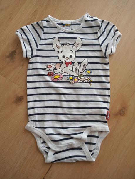 Pásikavé body lindex s krátkym rukávom, lindex,68