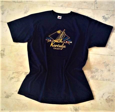 Tričko pre námorníkov/kapitánov l-xl, l