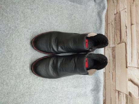 Rieker 40 - dámske čierne zateplené topánky 2, rieker,40