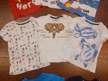 8 chlapčenských tričiek vel 104, 104