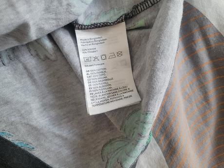 Tricka dvojicky motív palma, h&m,122