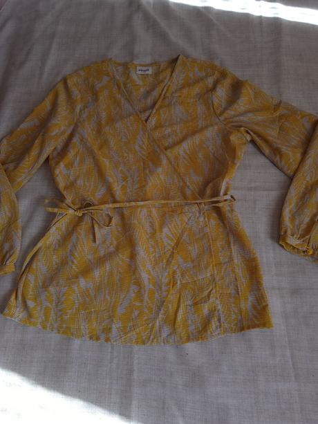 Zavinovacia blúzka - aware by vero moda, l