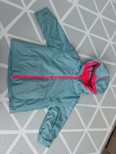 Detská lyžiarska bunda 500 pull'n fit nepremokavá, wedze,98