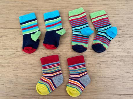 3 páry ponožiek, next,18