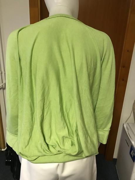 Tenký sveter so striebornými lemami, uni,