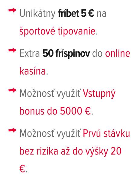 Bonus pre nových členou, 