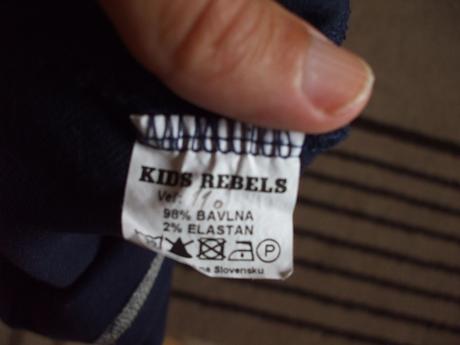 Bavlnený roláčik, rebel kids,110