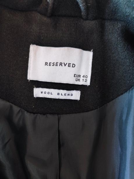 Dlhý kabát, reserved,40