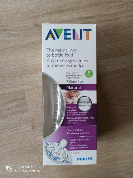 Fľaška avent pre dietatko+ taška, avent