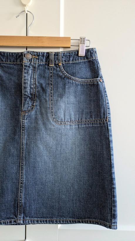 Riflová denim minisukňa esprit, esprit,s