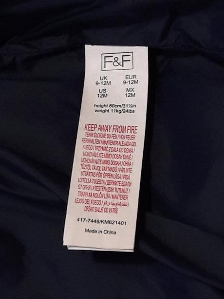 Teplá vesta, f&f,80