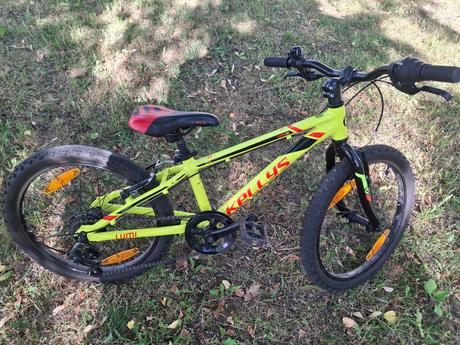 Detský bicykel kellys lumi 20"- neon yellow, kellys,20