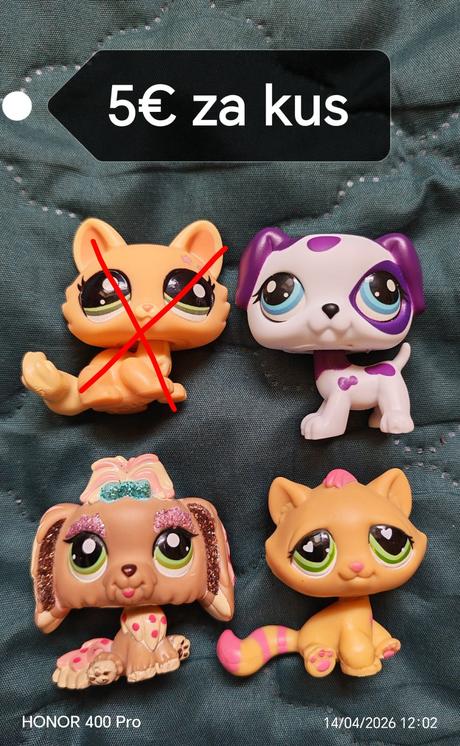 Lps littlest pet shop zvieratka, 