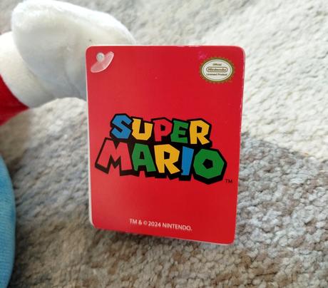 Plyšový super mário 35cm - nový s visačkou, 