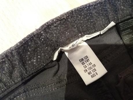 Mencestrove nohavice, h&m,128
