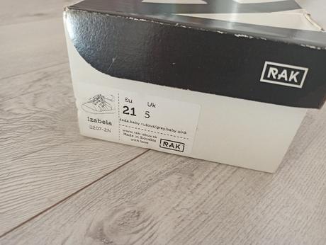 Rak topánky veľ. 21, vnútorná dĺžka 14,2cm, rak,21