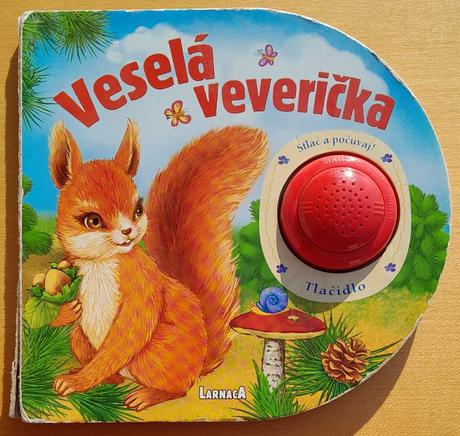 Veselá veverička, zvukové leporelo, 