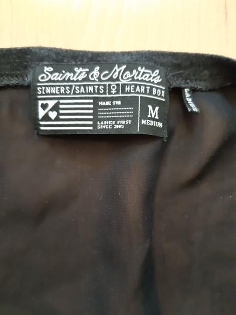 Oversize tielko saints&mortals, m