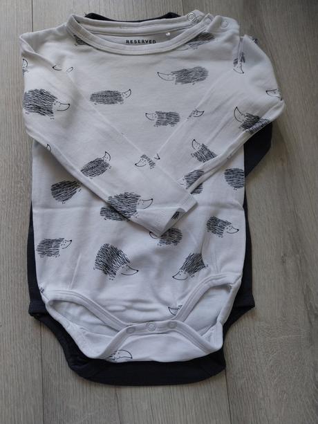 Body pre dvojičky - ježko, reserved,92