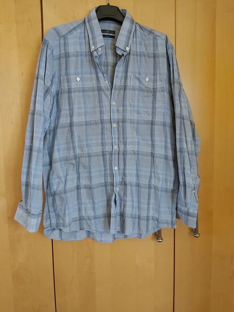 Pánska košela č.xxl svetlomodré, xxl