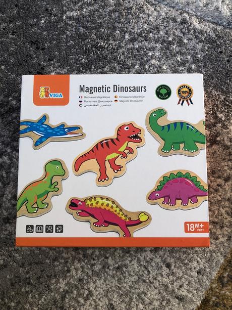 Magneticky dinosaury viga, 