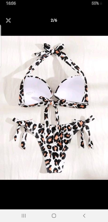 Bikiny leopardie, l / m / s / xl