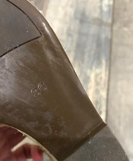 Sandalky na platforme, 36