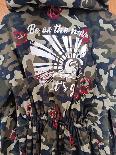 Khaki bunda, veľ. 38 (m), sinsay,38