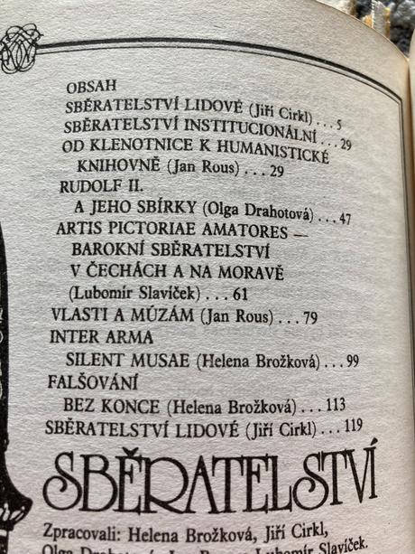 Sberatelství-prvé vyd.1983, 