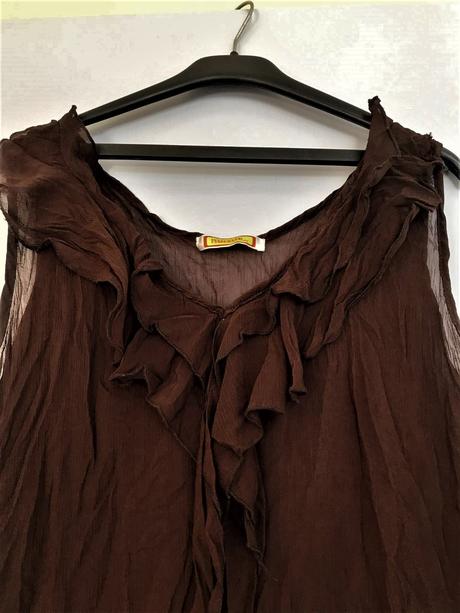 Mušelínová blúzka/top, l