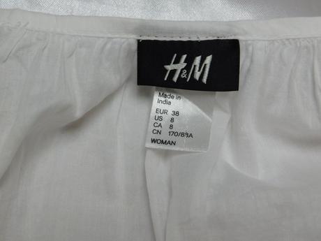 Vzdušna letna bluzka, h&m,38