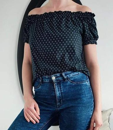 Bavlnená blúzka h&m, h&m,s