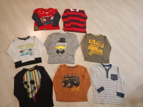 Tričko dlhý rukáv, 122, takko,122