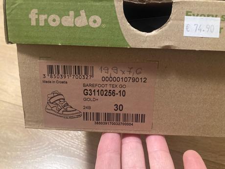 Členkové froddo tex go, froddo,30