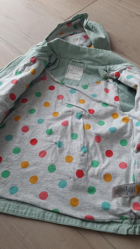 Bavlnená podšitá bunda, next,110