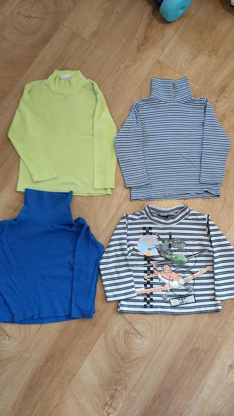 2x chlapcenske overaliky next+4x rolaciky 86/92, 86–98