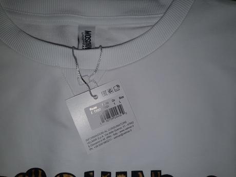 Mikinové šaty moschino, l