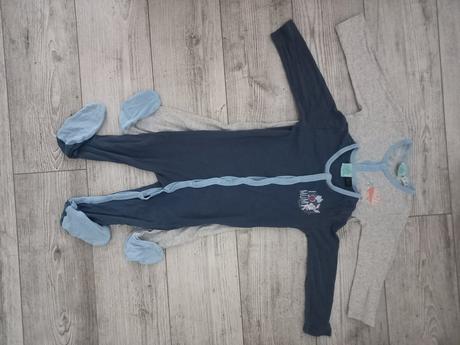 Pyžamo overal 74/80 2ks, 74