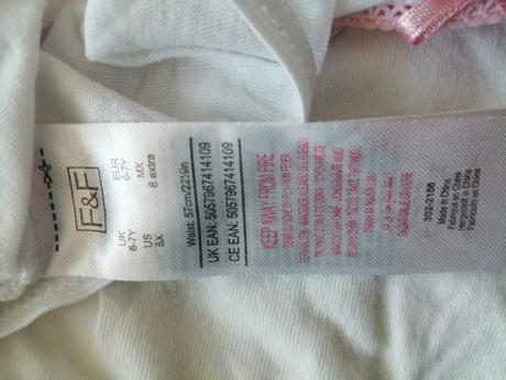 Nohavičky pre dievčatka vel. 6-7 rockov, f&f,116