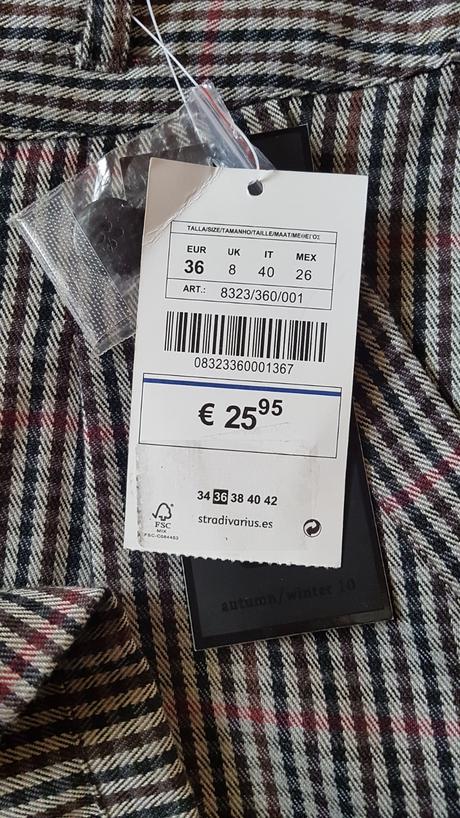 Kratasy stradivarius veľkosť 36, stradivarius,36