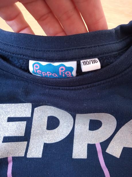 Mikina peppa pig s volánmi, f&f,110