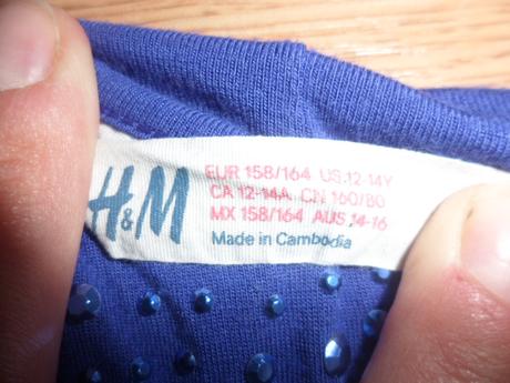 Elegantný top, h&m,158